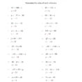 Free Worksheets For Linear Equations – Fiestaprintco