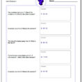 Free Worksheets » Free Printable Pre Algebra Worksheets … – Jowo