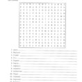 Frightening Medical Terminology Word Search Printables Printable