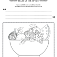Fruit Of The Spirit Coloring Activity Book – Bible Pathy