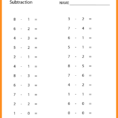 Ft Grade Addition And Subtraction Worksheets For Download