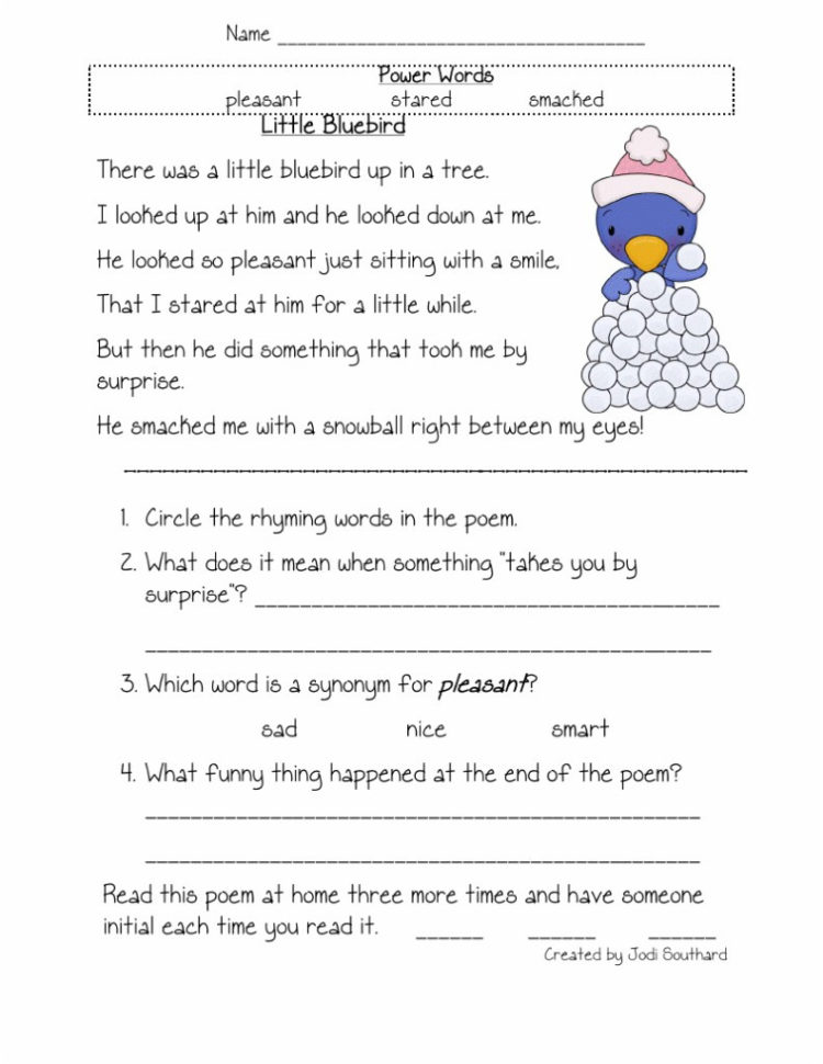 Ft Grade Reading Worksheets Free Common Core 1St Report Ft Grade Reading Worksheets Free Common Core 1St Report