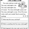 Ft Grade Reading Worksheets Free Report S