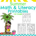 Ft Grade Summer Worksheets  Planning Playtime