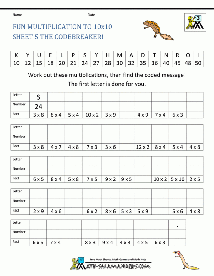 fun multiplication practice worksheets db excelcom