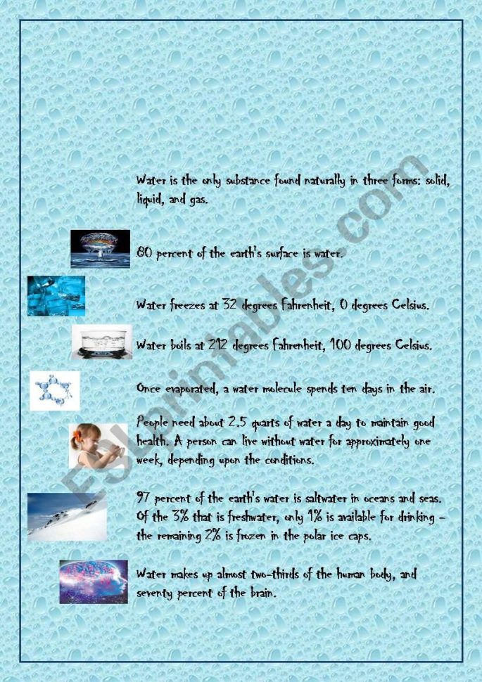 Fun Ter Facts  Esl Worksheetana2012