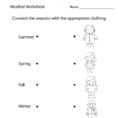 Fun Weather Worksheet
