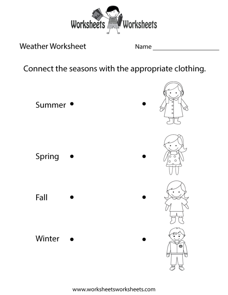 Fun Weather Worksheet