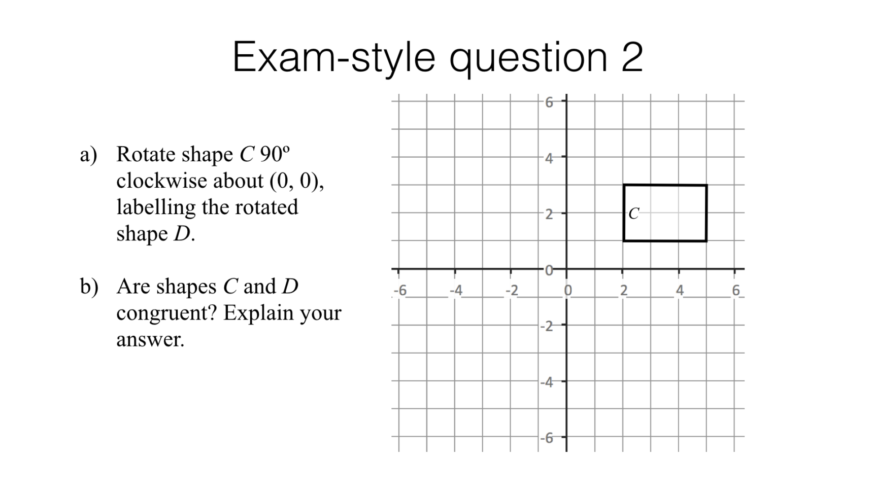 G7F – Congruence Similarity And Transformations – Bossmaths
