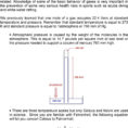 Gas Laws Vacuum 760 Mm Air Pressure Mercury  Pdf