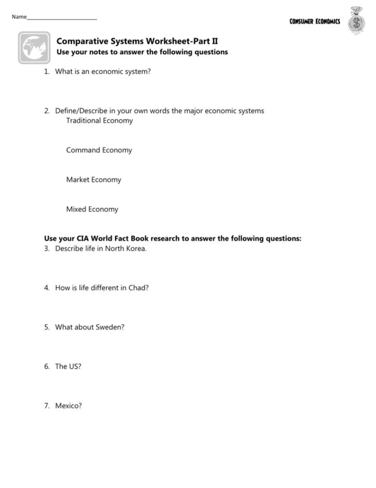 Gdp Worksheet Answers