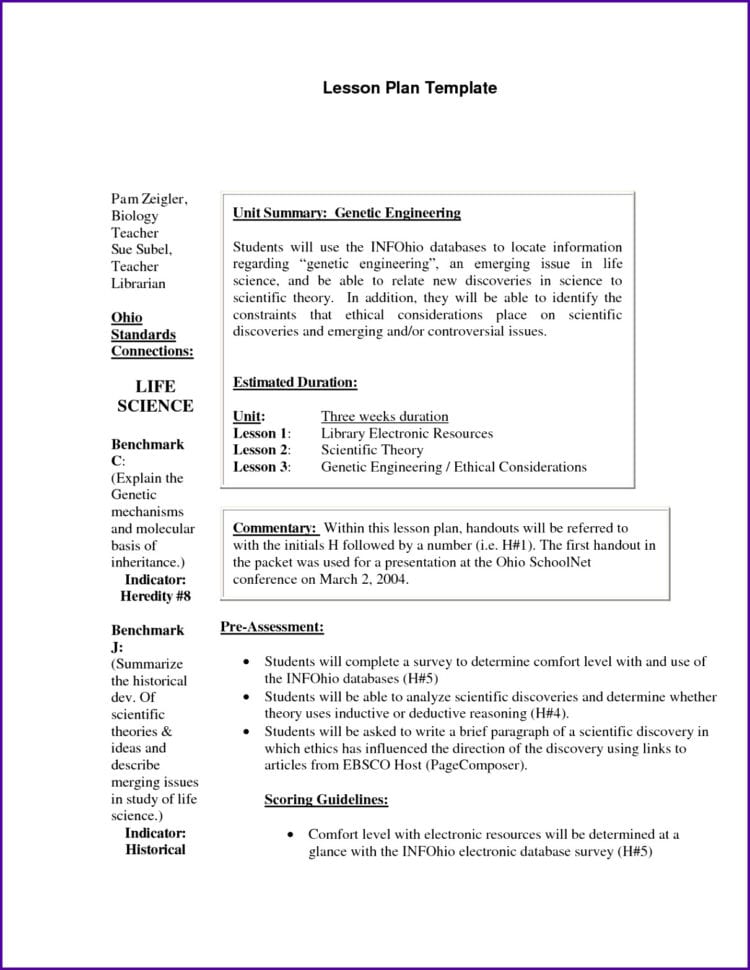Genetics Worksheet Middle School Pdf