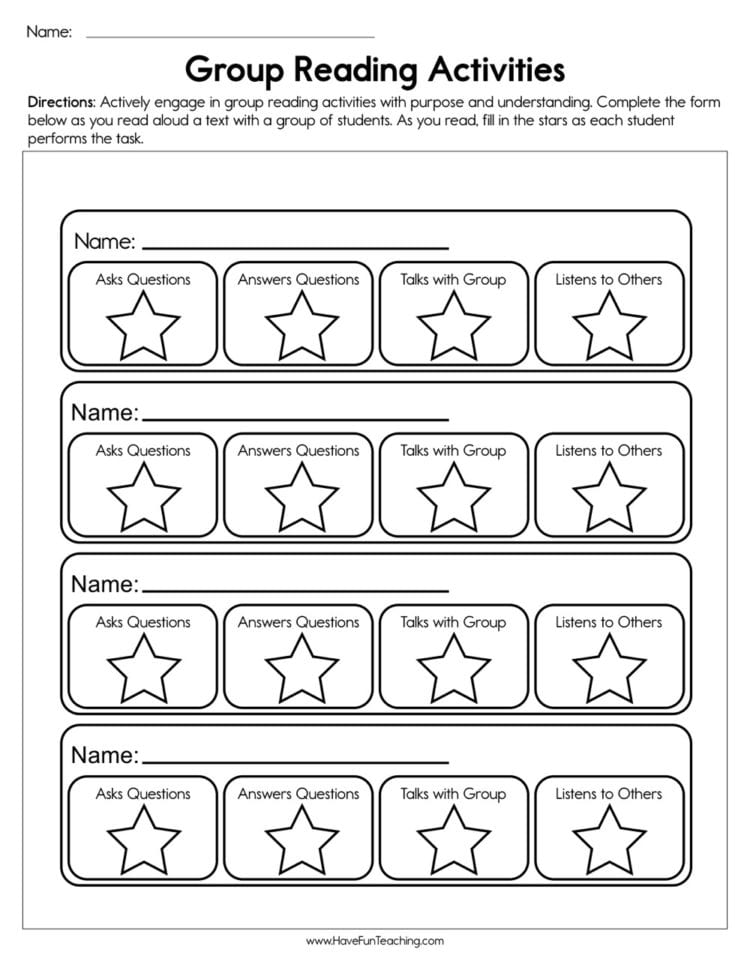 Genres Worksheets  Have Fun Teaching