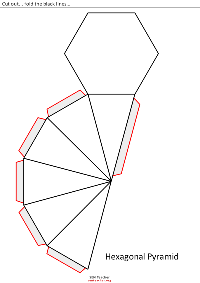 Geoluriemst Net Hexagonal Pyramid