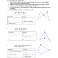 Geometry – Congruent Triangle Proof Fillintheblank