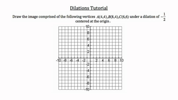 Dilations Worksheet Answers — db-excel.com