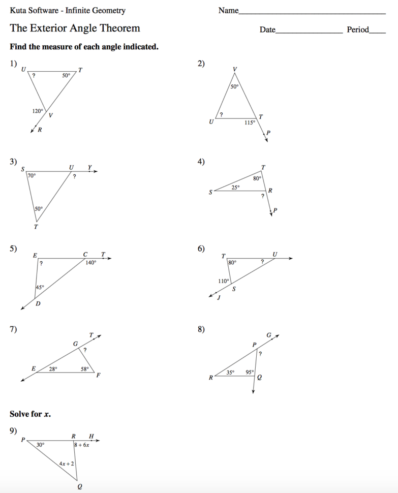 Geometry  Mrs Murk's Math Class