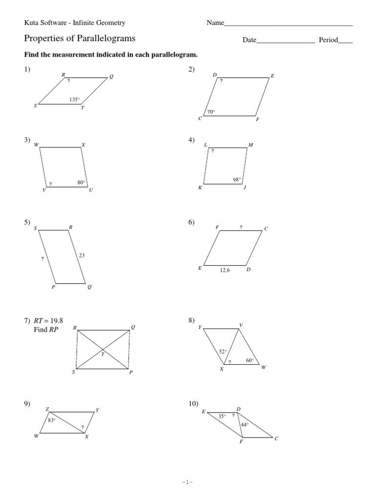 parallelogram-worksheet-1-grade-10