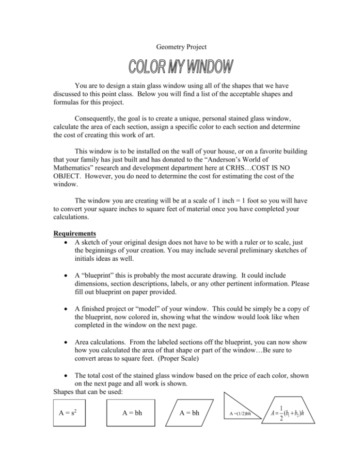 Geometry Project