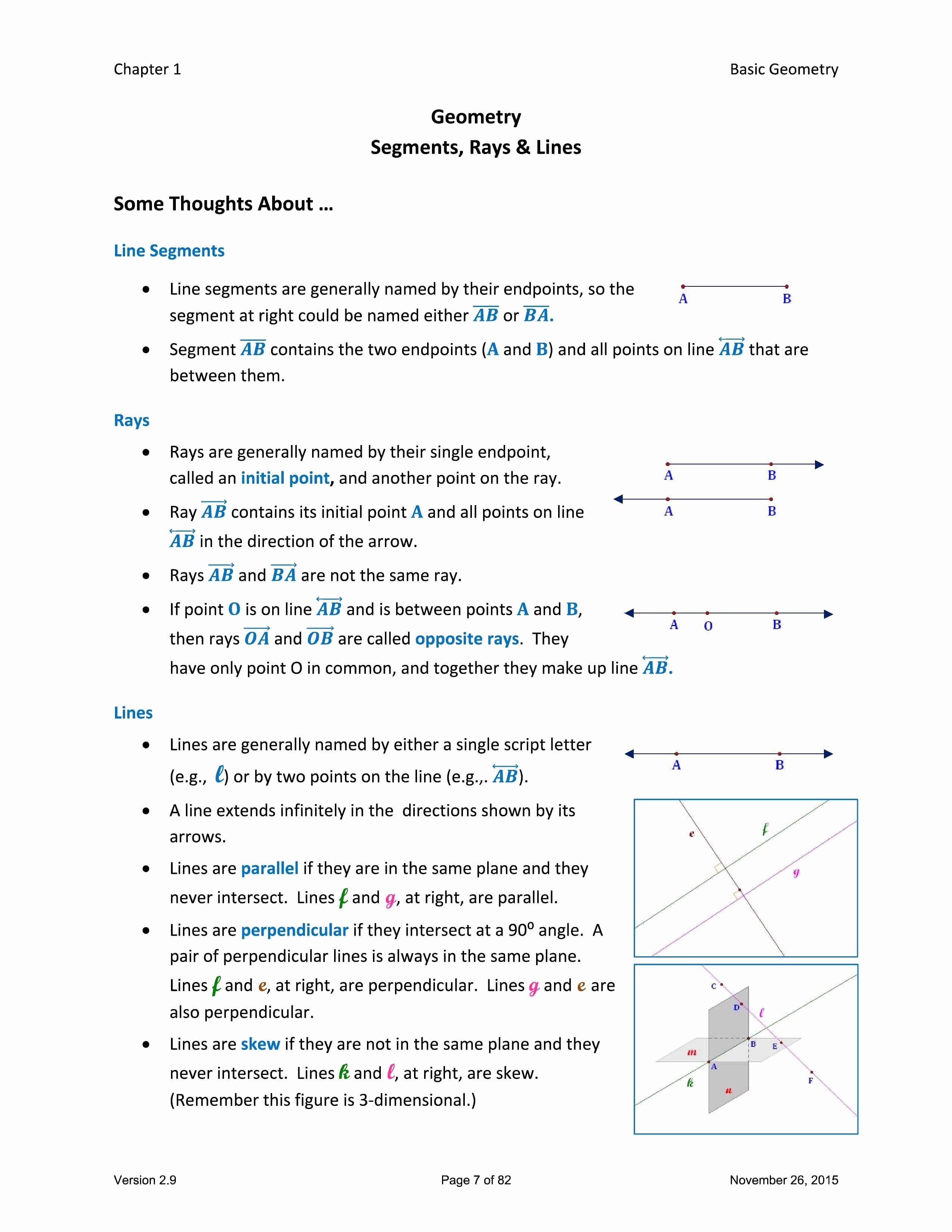 Angle Addition Worksheet Geometry