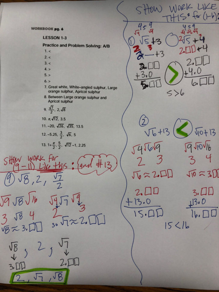 Geometry Transformations Worksheet Answers