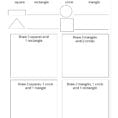 Geometry Worksheets For Students In 1St Grade
