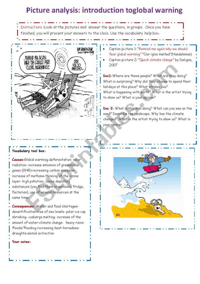 Global Rming  An Introduction  Esl Worksheetcathiej1