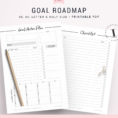 Goal Planner Goal Setting Worksheet 2018 Goals 2018 Goal Planner Half  Size Goal Planner A5 Goal Planner A4 Goal Planner Planner