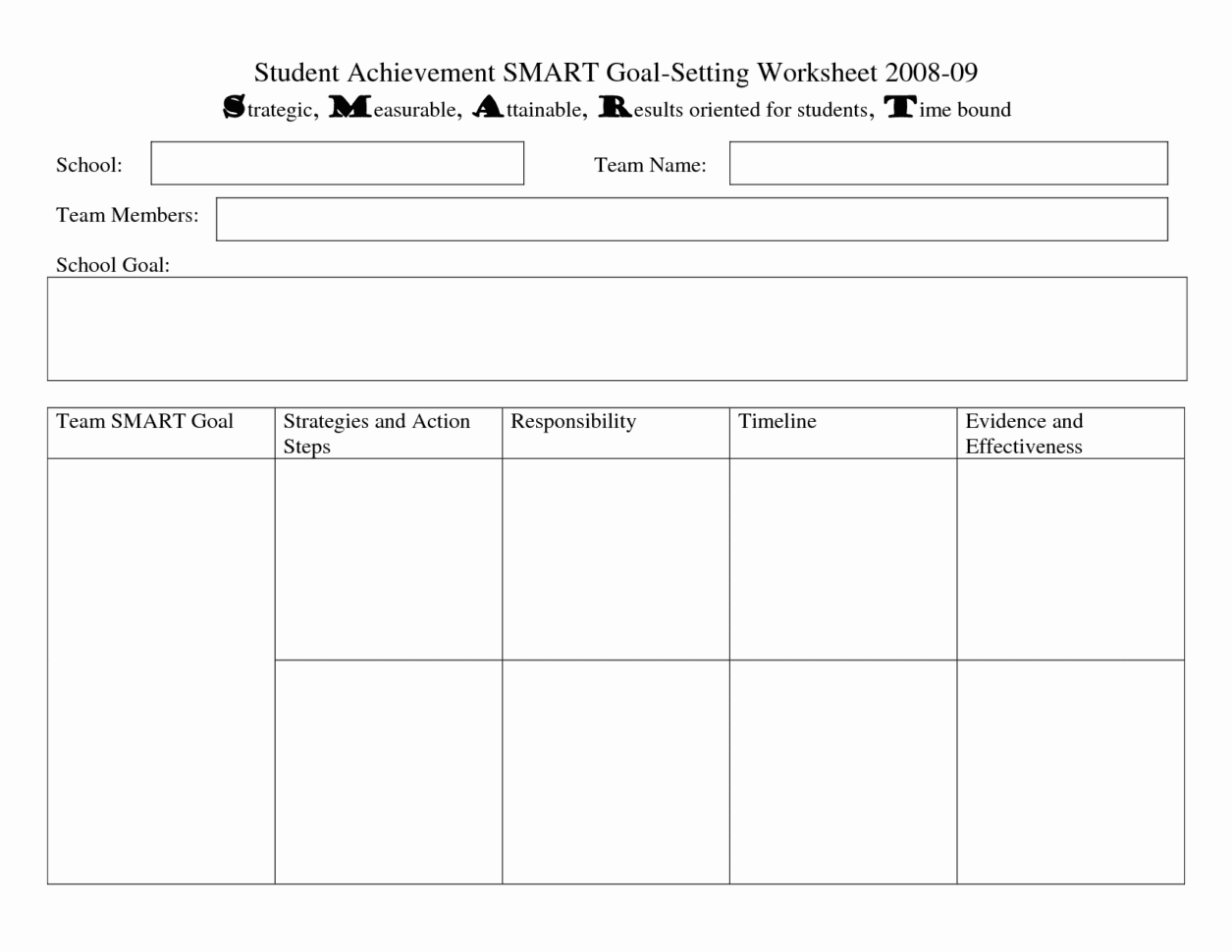 Goal Spreadsheet And Printable Goal Setting Worksheet For Goal Spreadsheet And Printable Goal Setting Worksheet For