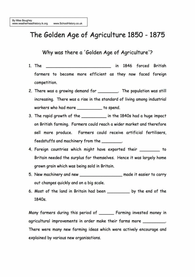 Golden Age Of Agriculture Assessment  Se Free Pdf Worksheet