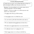 Gr2 Word Discovery Context Clues Worksheets 3Rd Grade  Htc