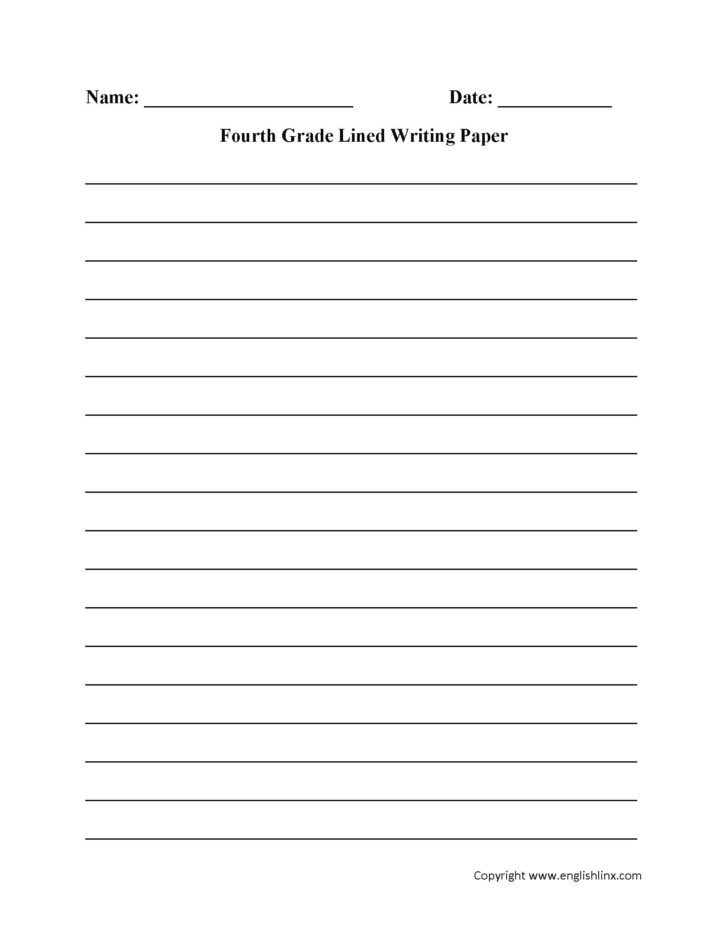 Writing Worksheets For Grade 1
