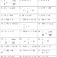 Grade 10 Algebra Worksheets Pdf