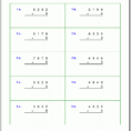 Grade 4 Multiplication Worksheets
