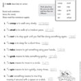 Grade 5 English Worksheets