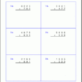 Grade 5 Multiplication Worksheets