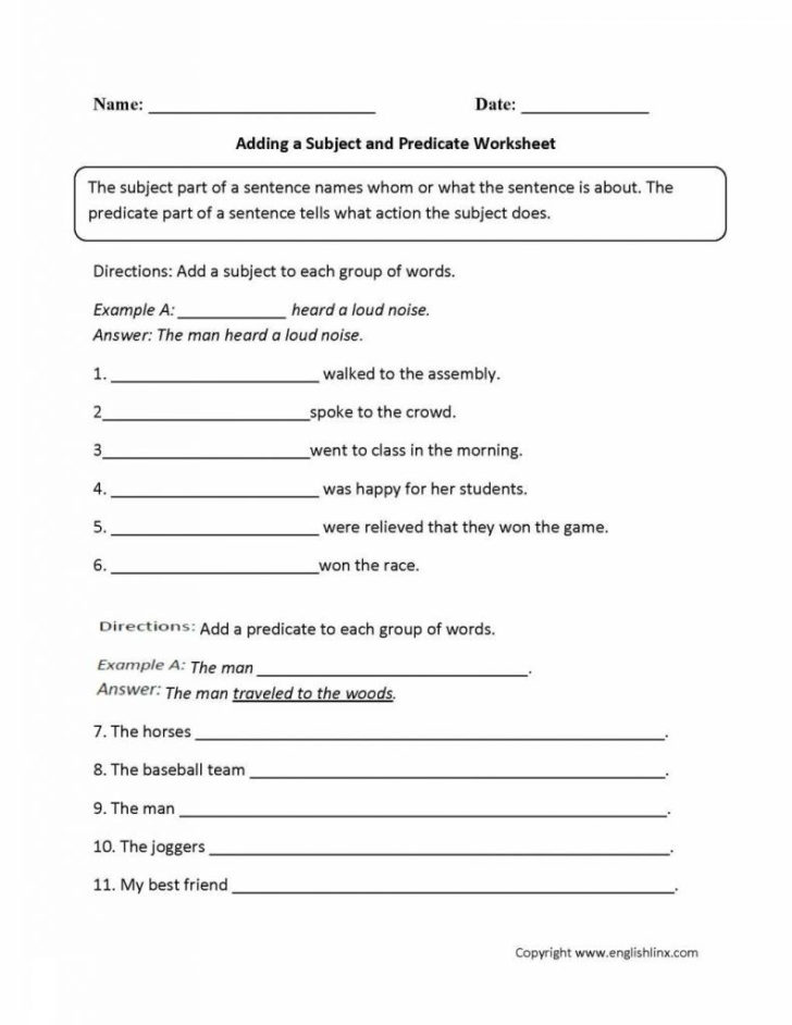 Grade 9 English Worksheets Pdf With Answers