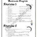 Grammar For Adults Business English  Esl Worksheet