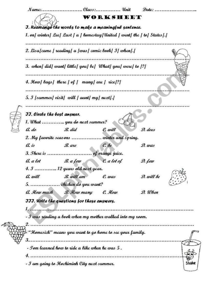 Grammar Practice  Esl Worksheetlazzy