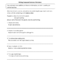 Grammar Worksheets  Sentence Structure Worksheets
