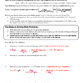Grams And Particles Conversion Worksheet 1