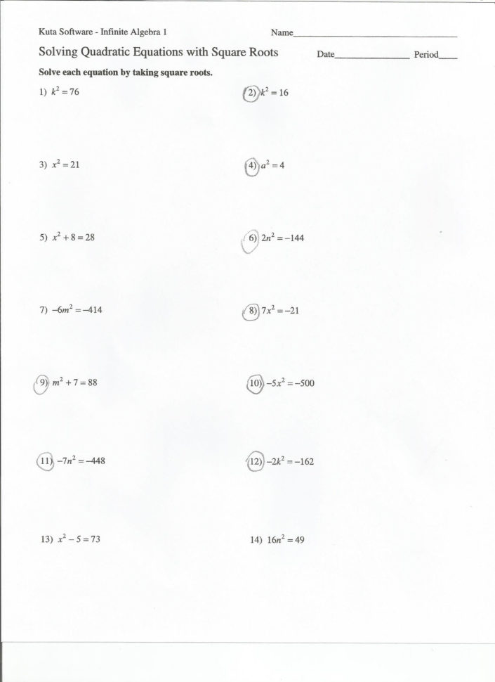 Graphing And Solving Quadratic Inequalities Worksheet Answers