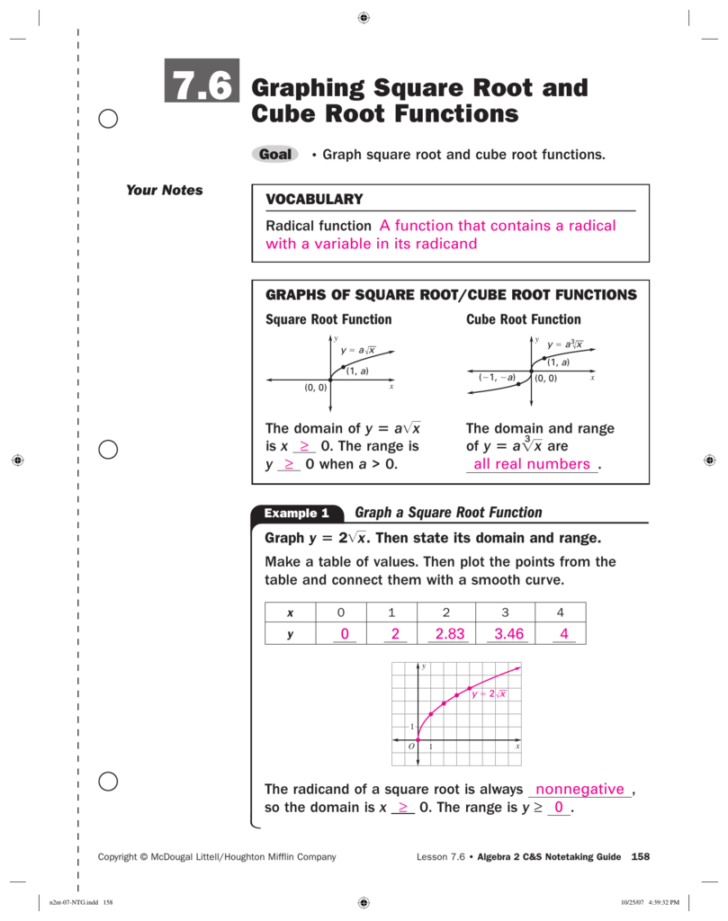 graphing-square-root-functions-worksheet-answers-db-excel