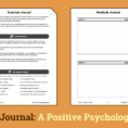 Gratitude Journal Worksheet  Therapist Aid
