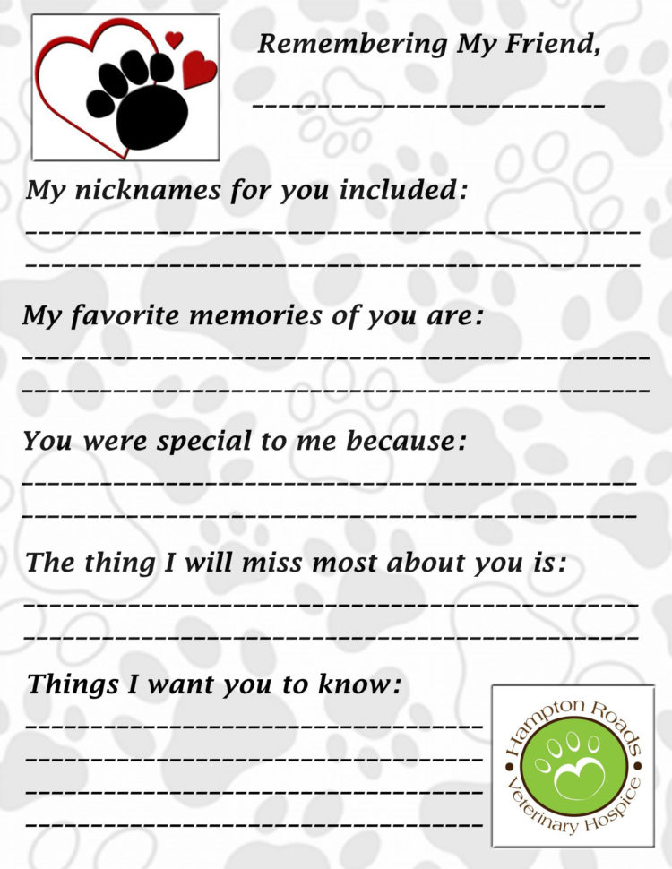 Grief And Loss Worksheets For Adults