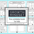 Growth Mindset For Kids Printable Book Growth Mindset