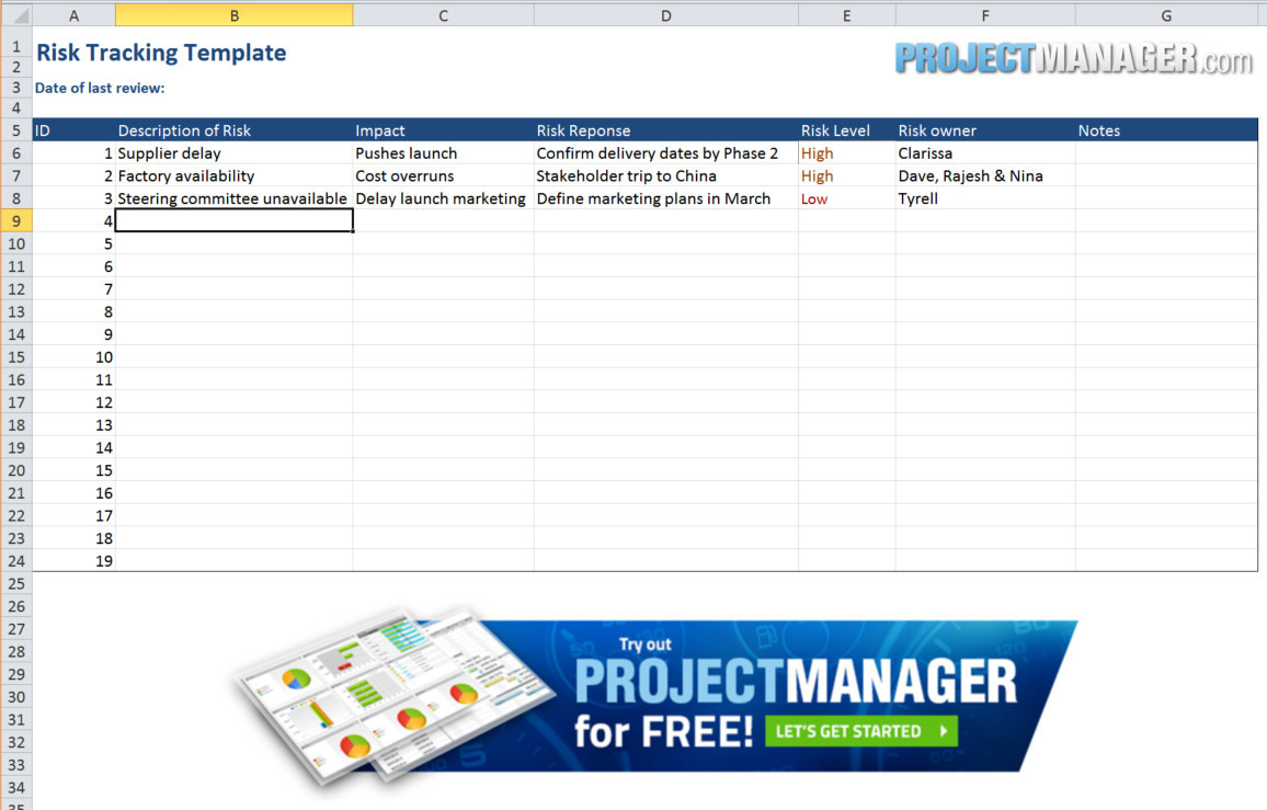 Guide To Excel Project Management  Projectmanager