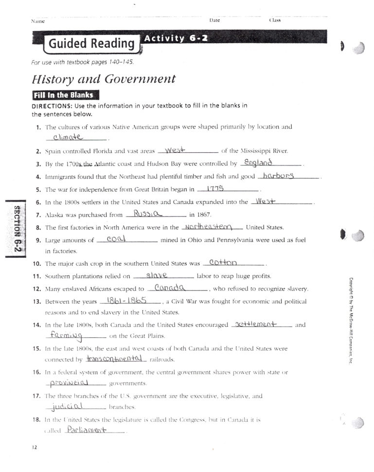 Guided Reading Activity 2 1 Economic Systems Worksheet — db-excel.com