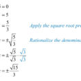 Guidelines For Solving Quadratic Equations And Applications