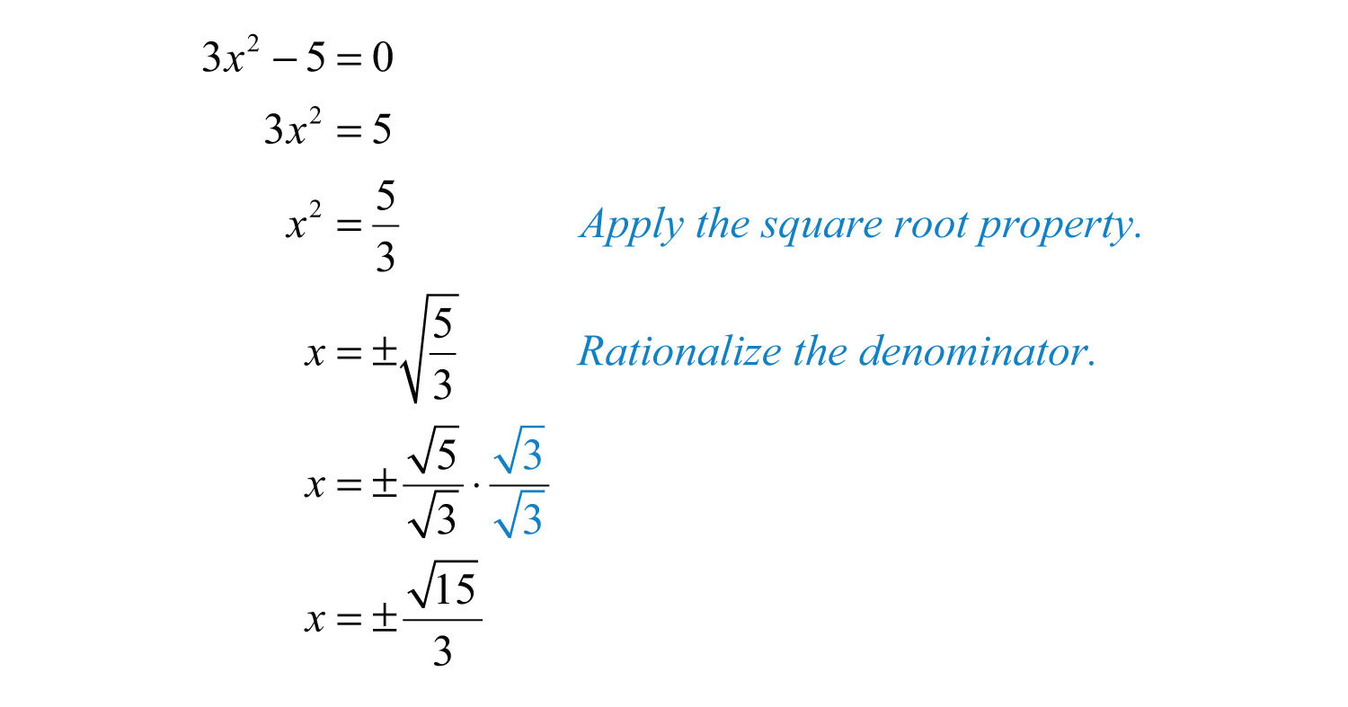 Guidelines For Solving Quadratic Equations And Applications